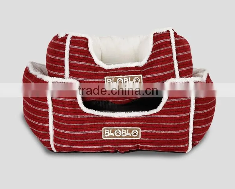 Red soft and warm pet dog bed with high quality and reasonable price