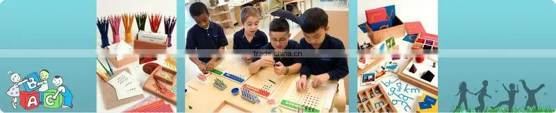 Montessori educational toys movable Wooden single Hebrew letter Small movable alphabet Cursive