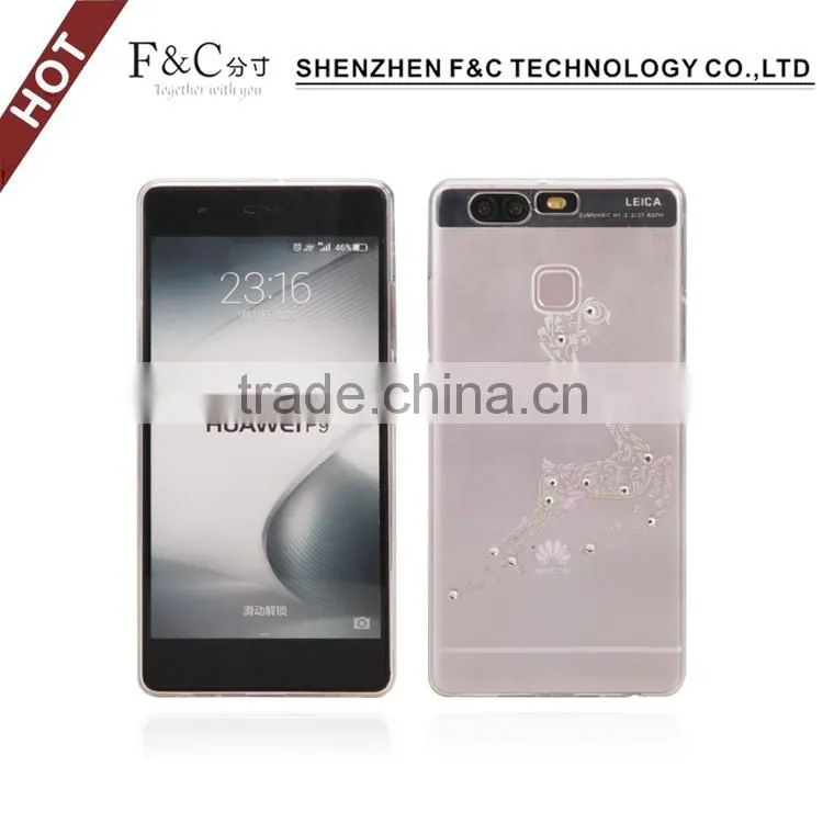 For huawei p9 tpu Back cover case