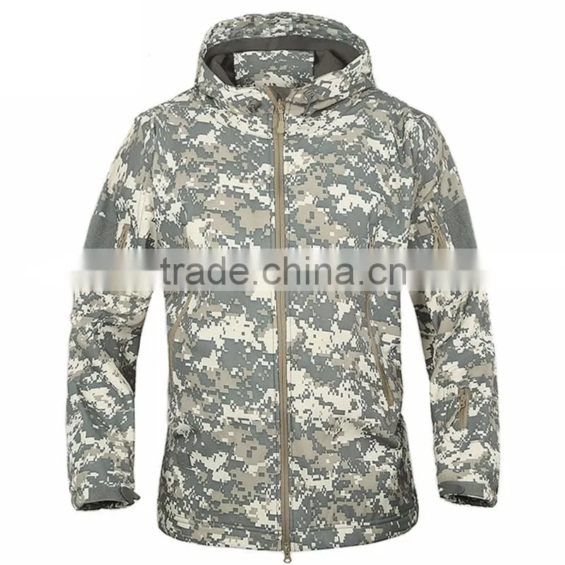 men outdoor military jacket softshell hunting clothing for winter, TAD V4.0 military uniform