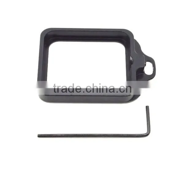 CNC Alluminum Alloy Lens Strap Ring for Gopro Hero 3+, with tool GP97