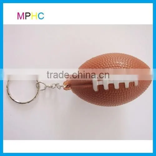 Mini Antistress PU foam Basketball Stress Reliever Squeeze Toy Ball Key Chain
