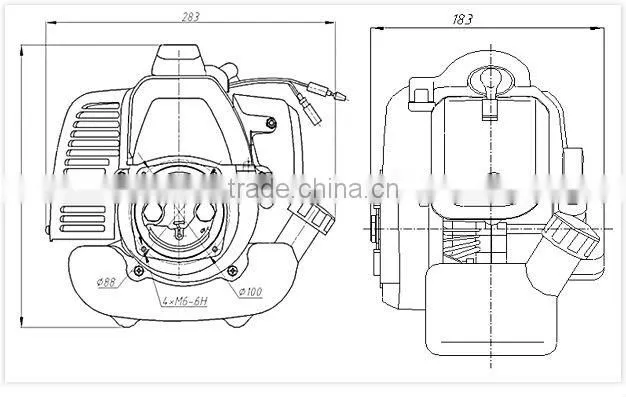 51.7cc Stroke Engine