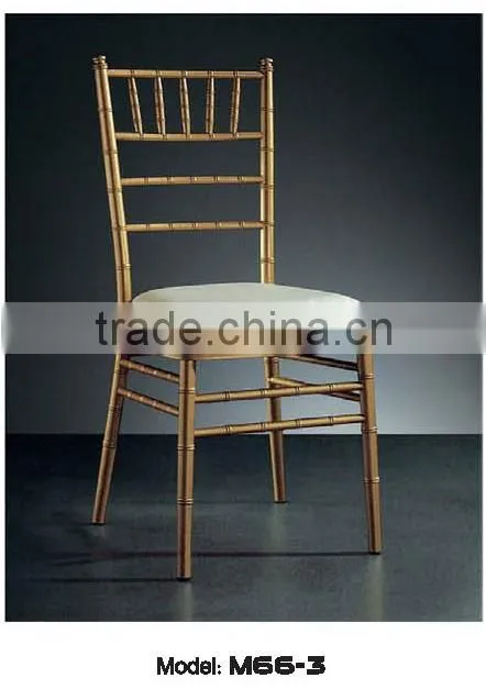 simple classical hotel dining chair metal base frame SH 17