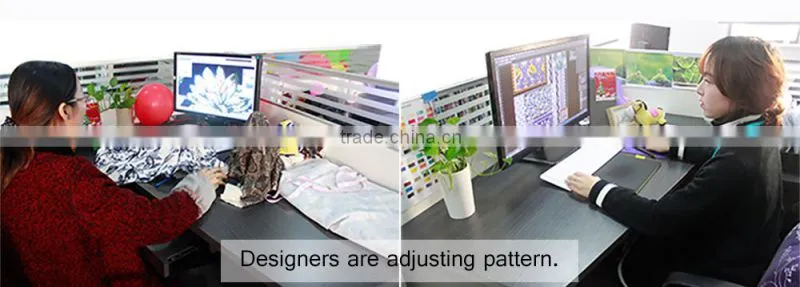 Custom new design digital printing on 100% organza silk fabric