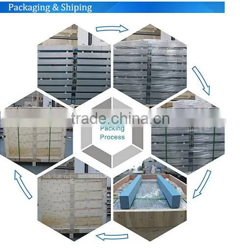 aluminum stack layer structure autombile oil cooler-radiator