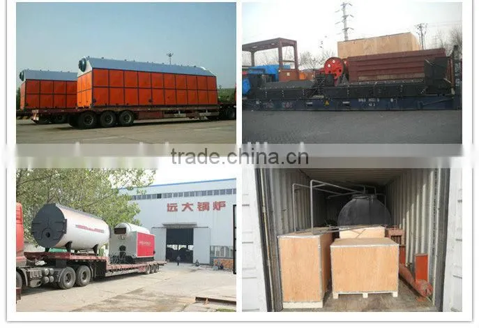 Hot sale light diesel oil burner vertical oil fired steam boiler
