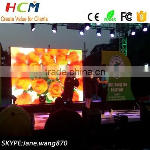 Outdoor SMD 6mm led stage screen display P6 jumbotron led video screen