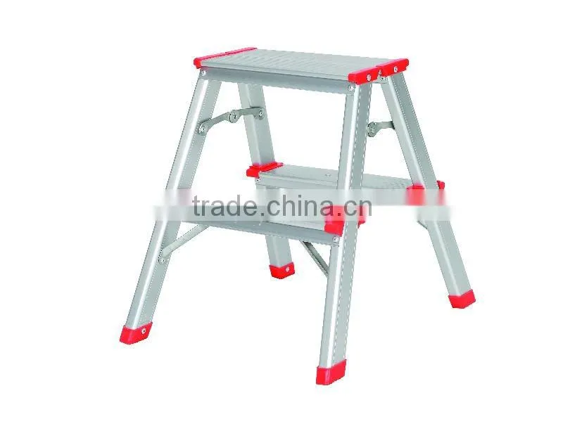 Aluminium step stool ladder with EN131