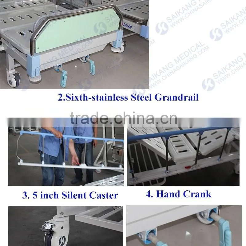 FDA Certification Durable Movable Three Functions Therapy Bed