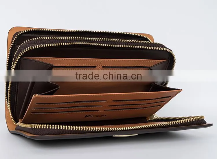 New design pocket money clip wallets brand men leather wallets