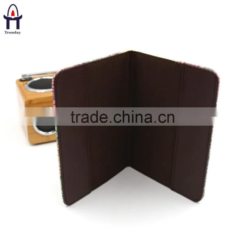World map printing PU passport holder
