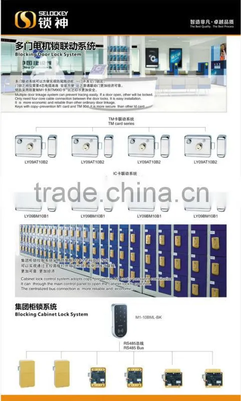 electronic group cabinet lock network solution for menorial park etc.