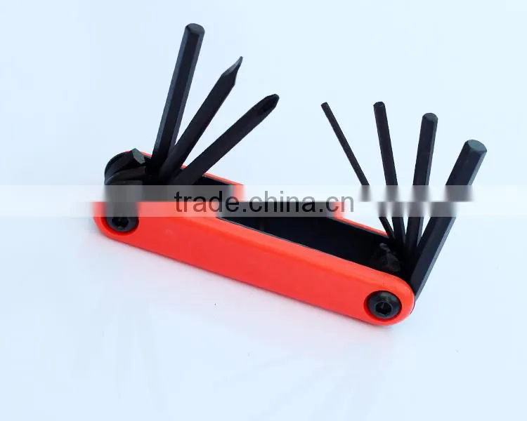 Mini Blackening Bicycle Multi RepairTool With Allen Key/Hex Key