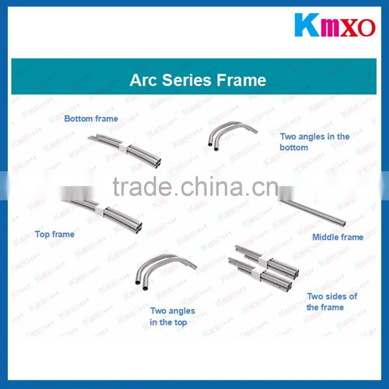 hot sale tension fabric banner stand/exhibition booth banner stand