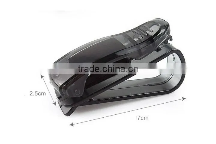 Mini Portable S shape Clip sunglass holder