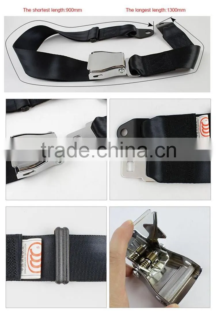 ALR three point self-locking car safety seat belt with E-mark certification