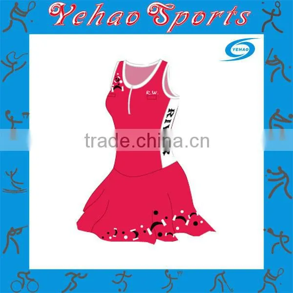 High Quality Sublimation Custom Cheap Netball Dress online