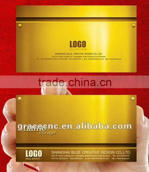 Metal business card making machine G100