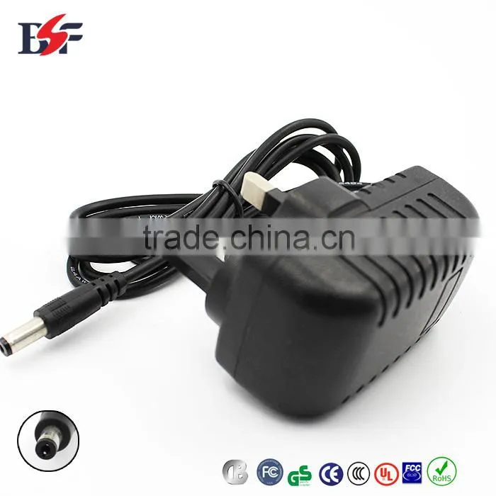AC DC 9v1a power adapter UL FCC ROHS CE GB