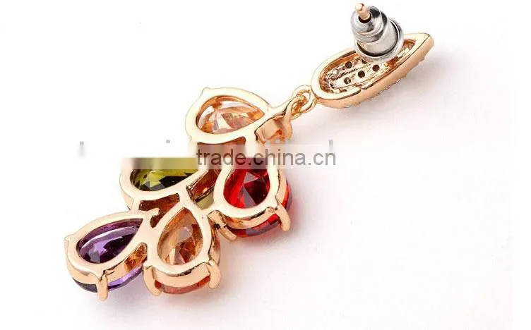 JINSE Cute Girl Dangle Earrings