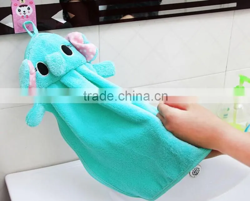 Lovely Cartoon Animal baby animal towel hanging