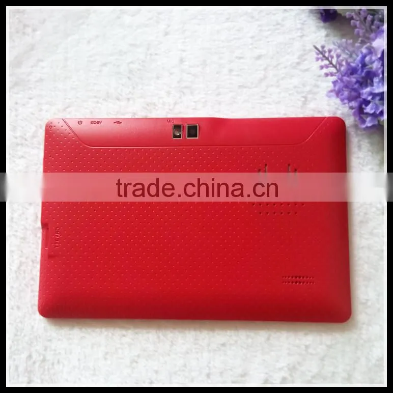 7 Inch Dual Core Android Tablet with Bluetooth Dual Camera Q88 A33 with big speakers