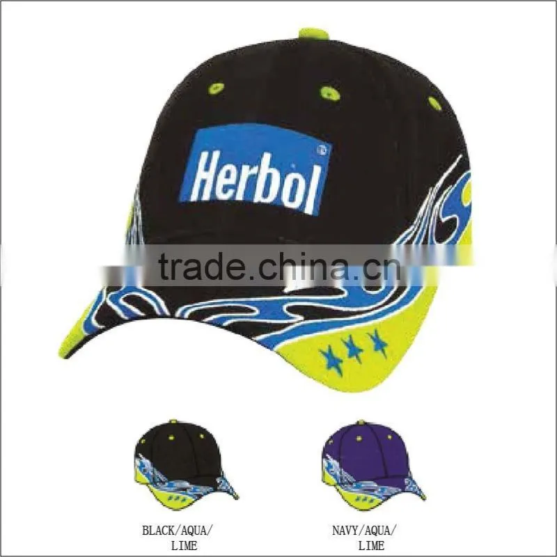 Baseball Hat Manufacturer Wholesale Embroidery 6-Panel Sports Caps