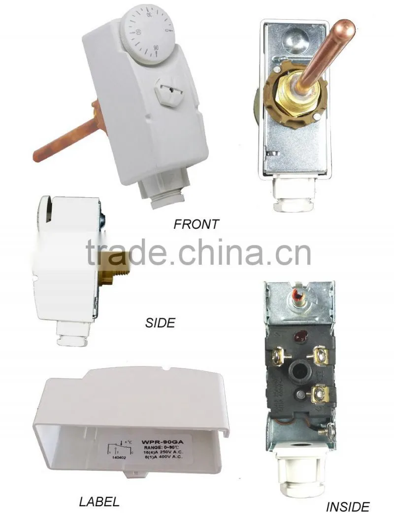 WPR-90GA Immersion thermostat for boiler