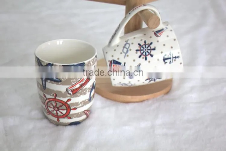 Tiki cup saida cheap porcelain mugs eco cup