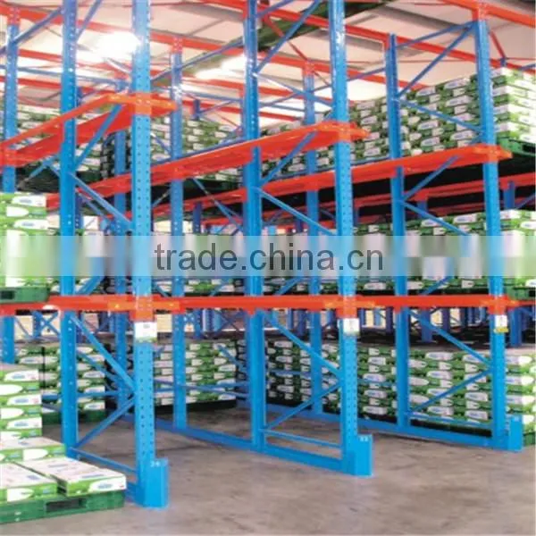 cost effective high density Drive-In / Drive-Thru metal storage system