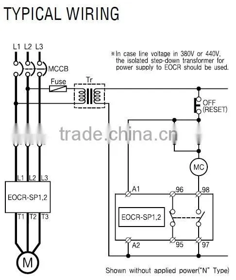 EOCR-SP1 / SP2 ELECTRONIC OVERLOAD RELAY