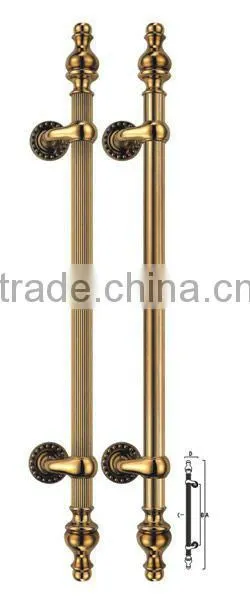 copper door handle