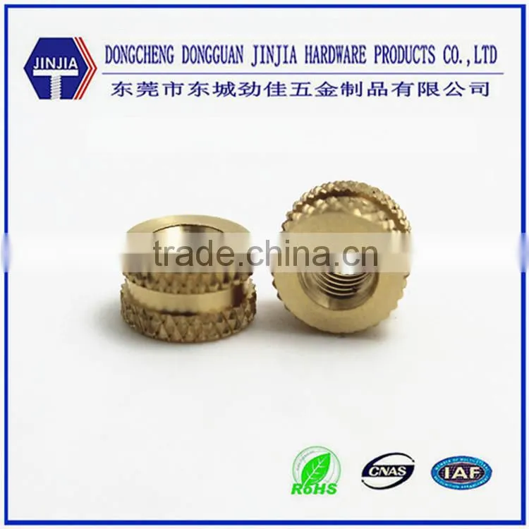 Factory custom precision machining cnc brass cap nut