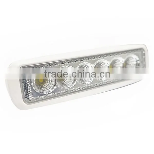 18W led work light bar Flood/Spot Beam led car driving lights for jeep Truck led work light