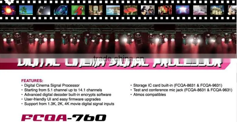 Wholesale Digital Cinema Audio Processor from China top brand