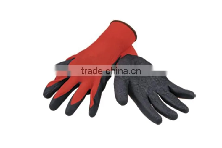latex coated working gloves safety