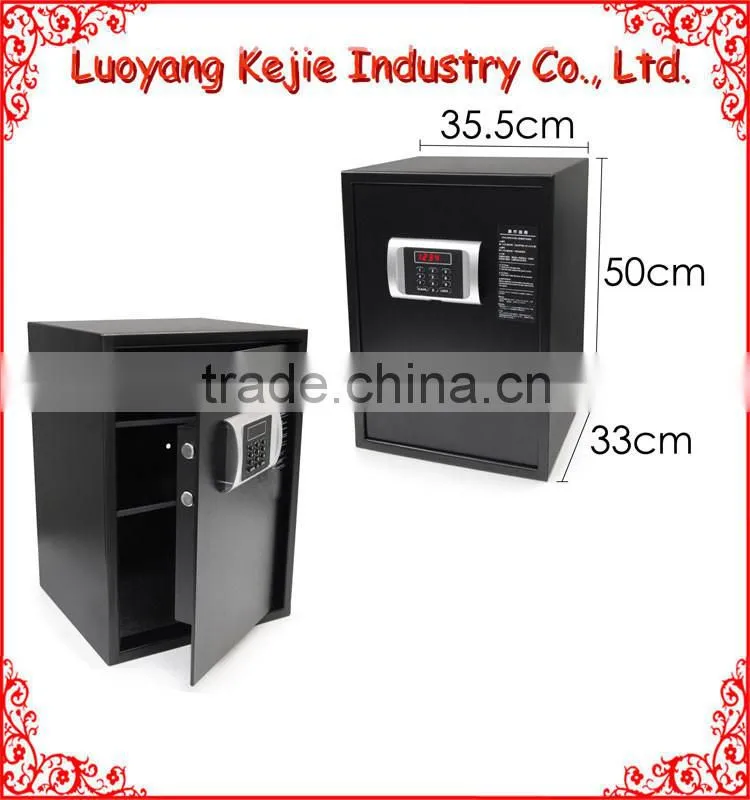 Anti-burglary money steel fingerprint safe box with mini safe box mini cupcake boxes