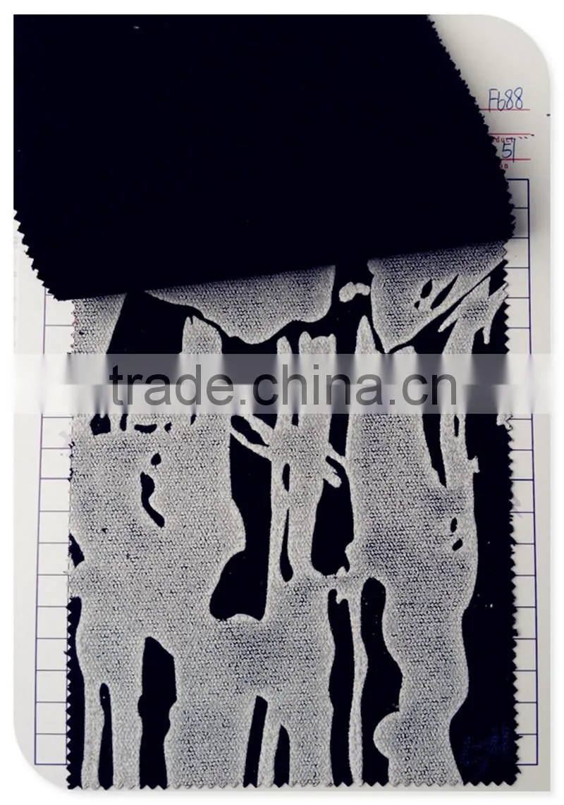 Hot print cotton fabric,burnout fabric,korea velvet for bag shoes luggage