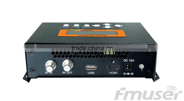 FUTV4622 DVB-T MPEG-4 AVC/H.264 HD Encoder Modulator (Tuner,HDMI in; RF out) with USB Upgrade for Home Use