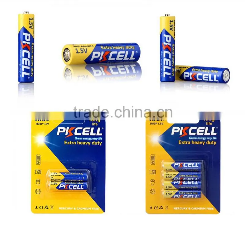 battery batteries aaa r03p um4 1.5v carbon zinc battery, for mini motos