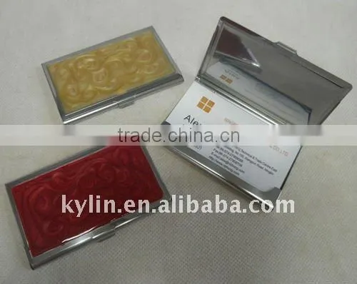 Alumium name card holder