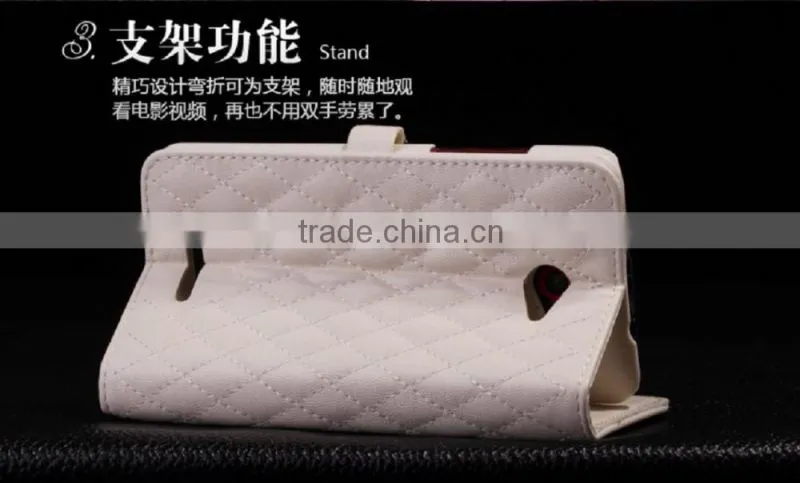 Whosale sheep leather Case for HTC 920E