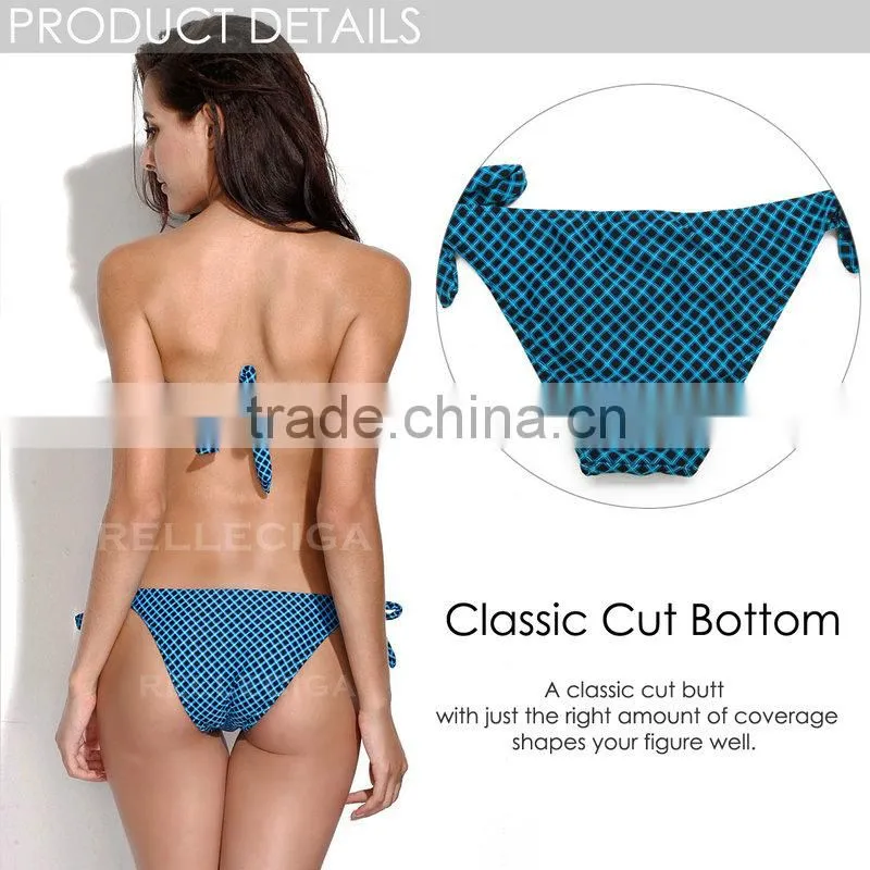 2016 RELLECIGA Sexy Bandeau Bikini