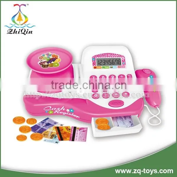 Electronic toy pos cash register kids supermarket toy preschool toys for kids
