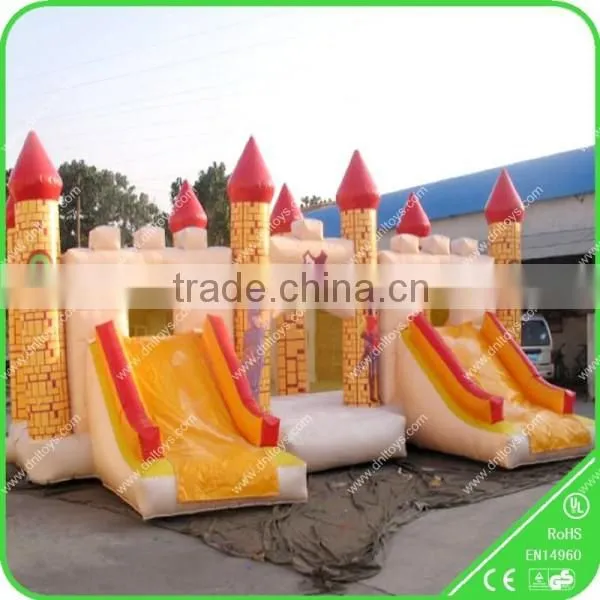Inflatable Dual Lane Accelerator slide for sale hot party rental games
