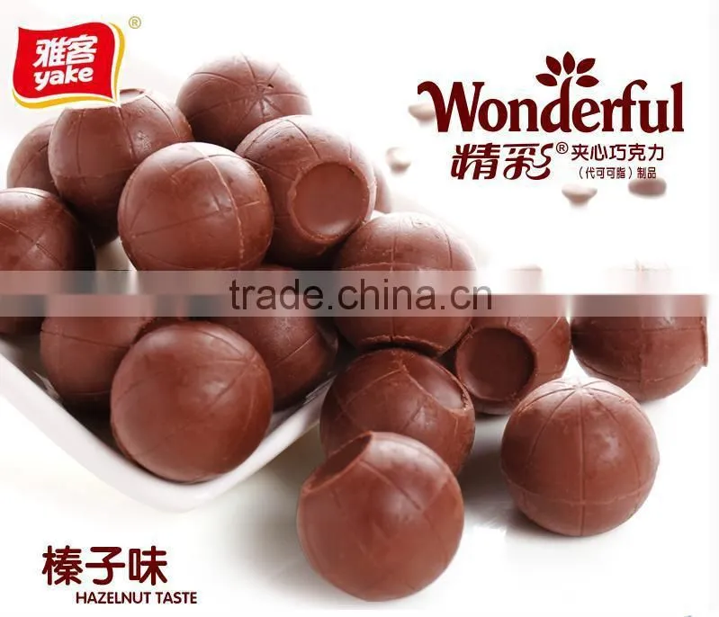 Yake chocolate with hazelnut