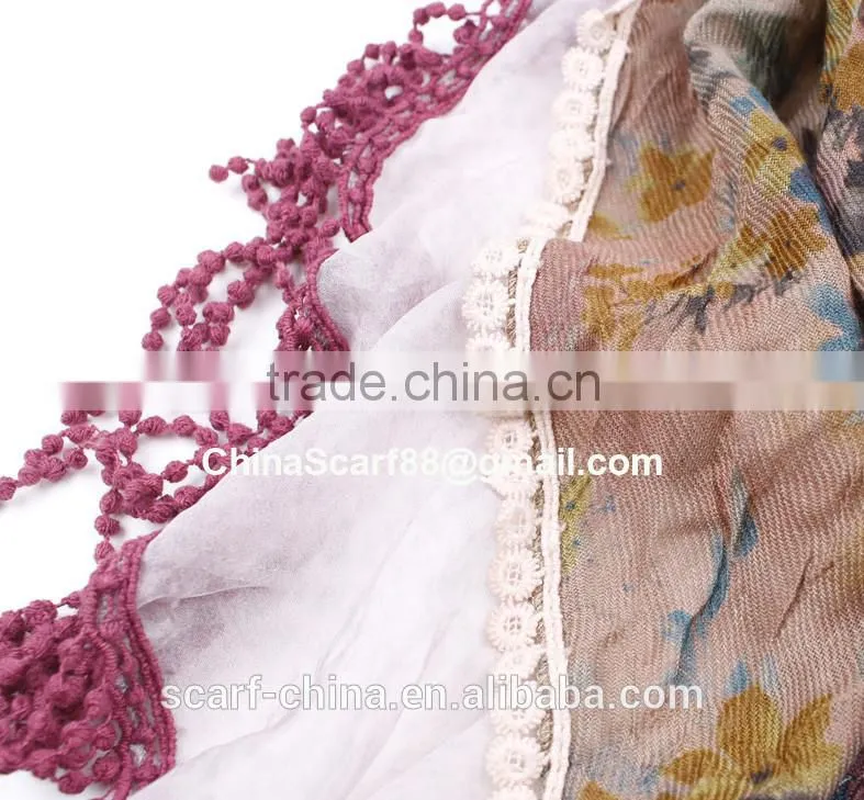 Womens romantic scarves