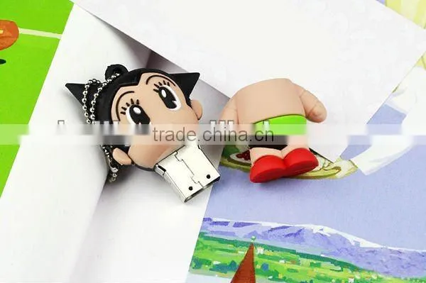High quality cartoon style usb flash drive for Astro Boy