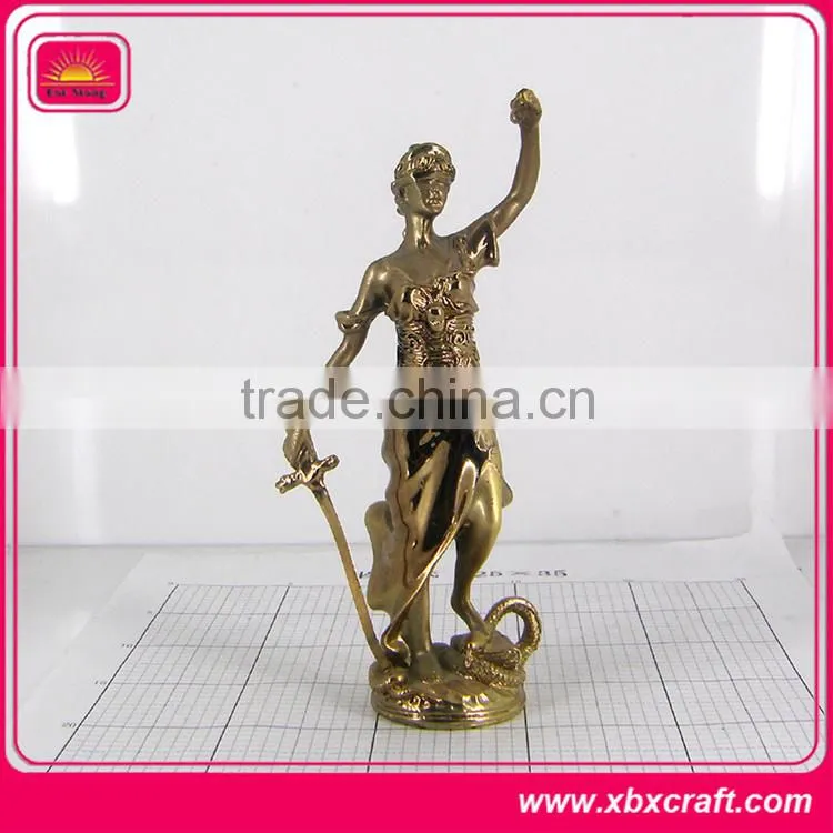 3D Metal Dancer Figurines Wall Decor